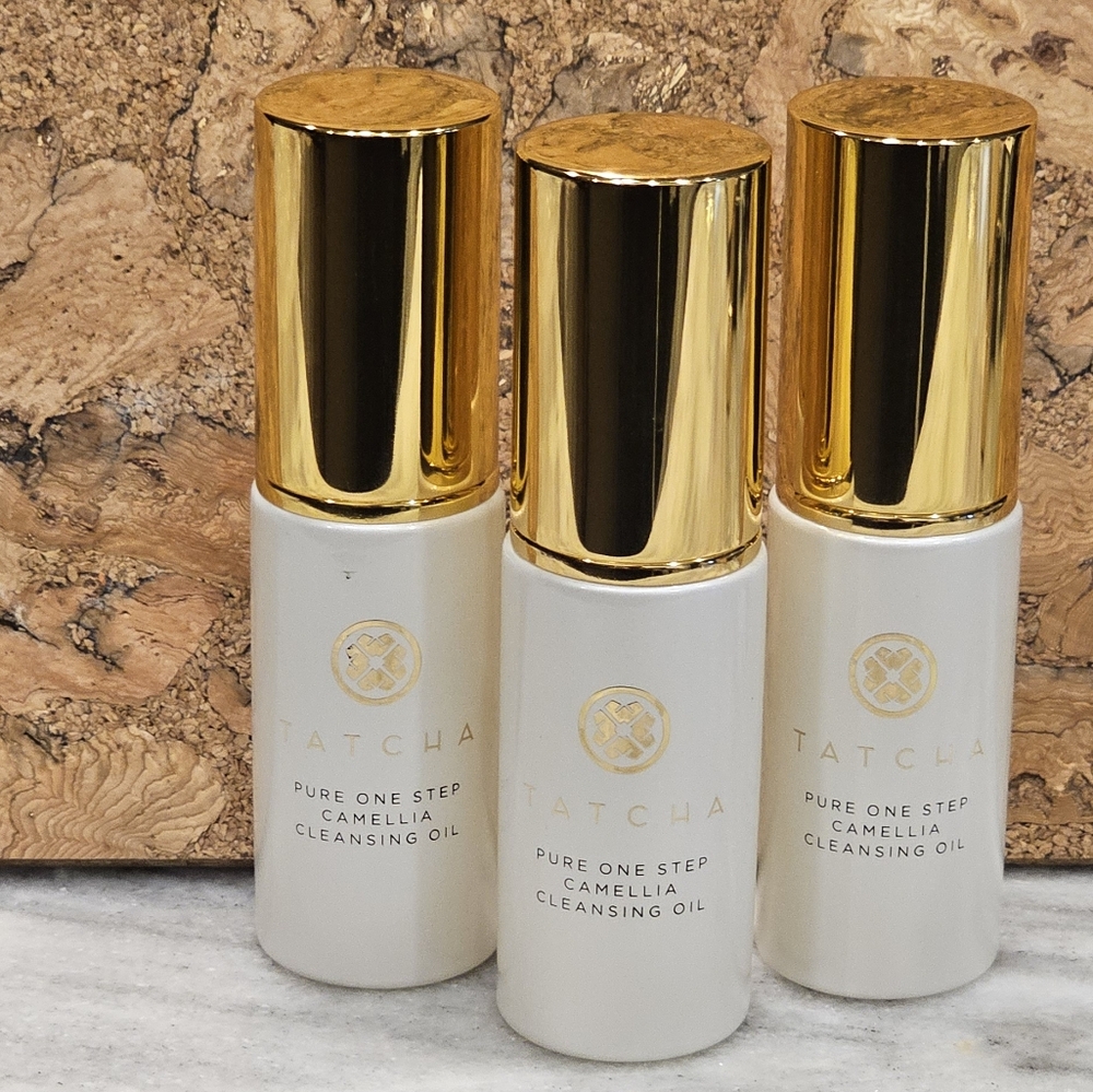 3 Tatcha Camellia Cleansing Oil Makeup Remover